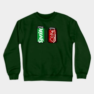 Drinks pixelart Crewneck Sweatshirt